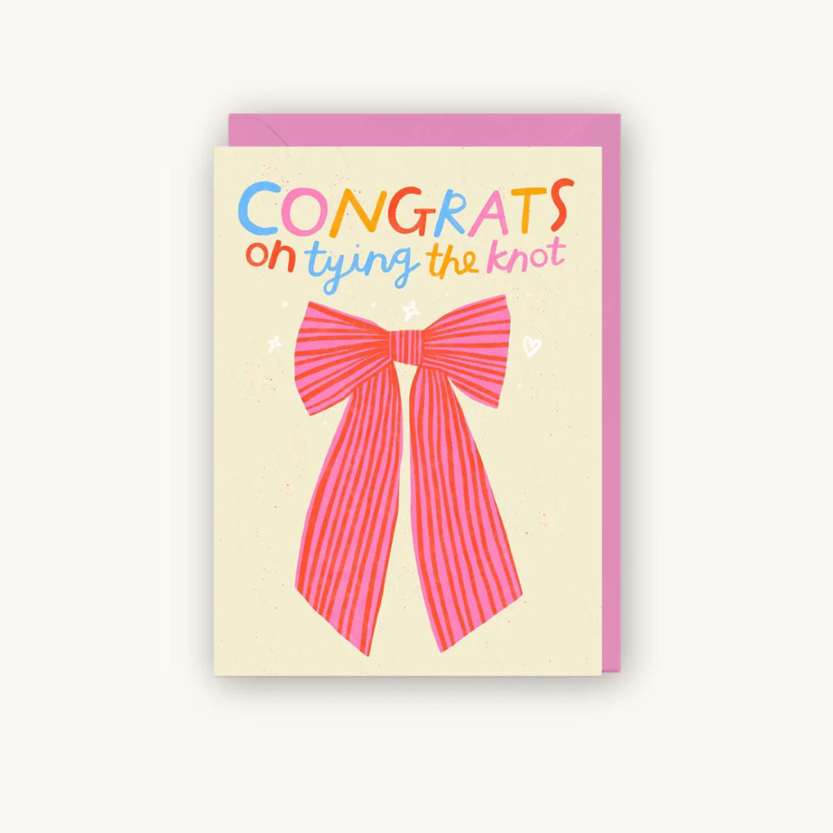 Congrats on Tying the Knot Card