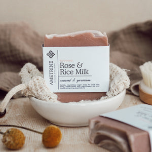 Soothing Rose & Rice Milk Soap