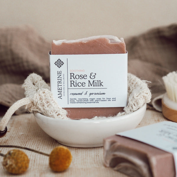 Soothing Rose & Rice Milk Soap