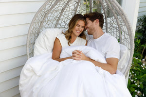 Cool & Comfy Silk Duvet Cover (Eucalyptus)