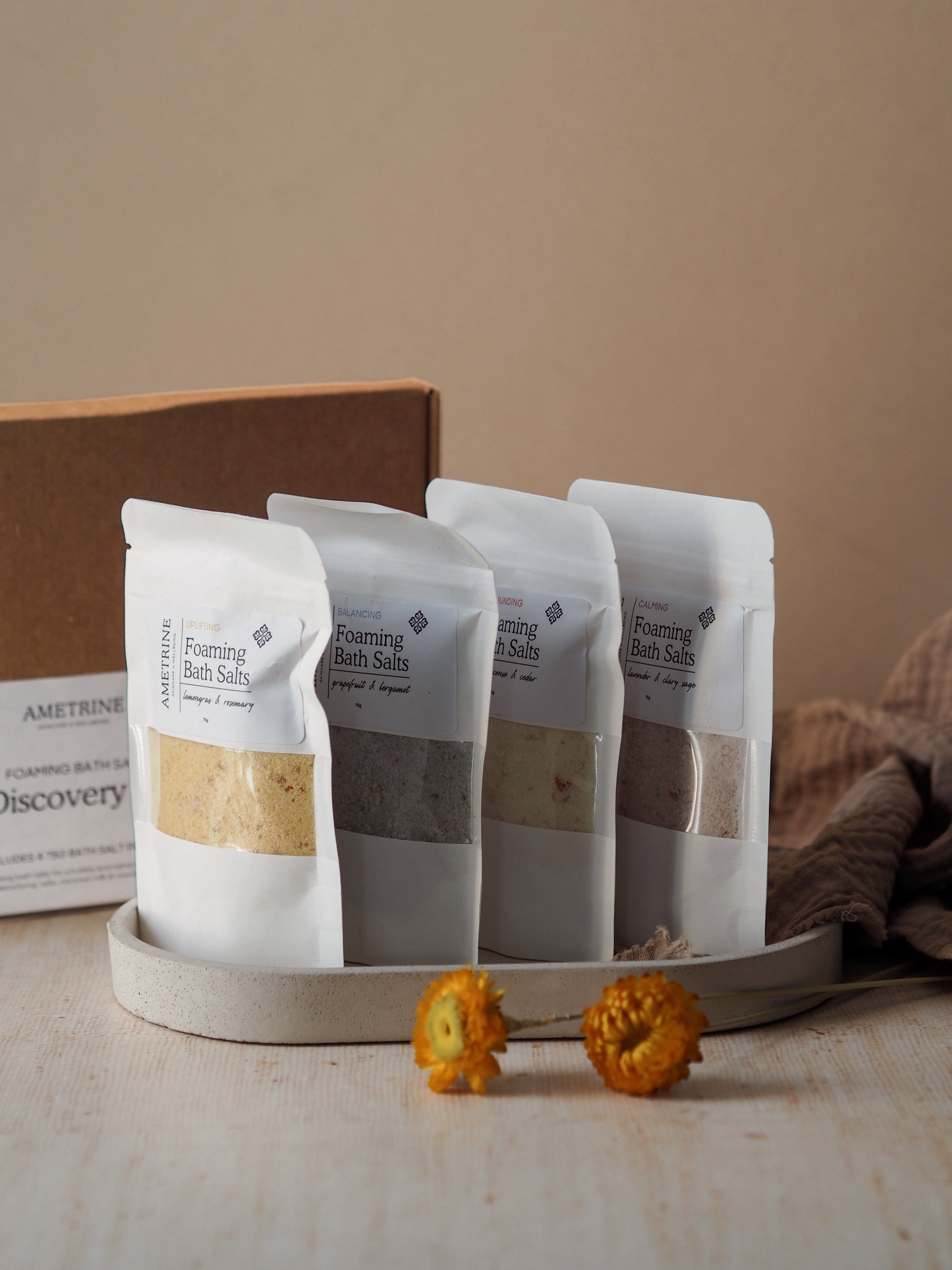 Foaming Bath Salt Discovery Set