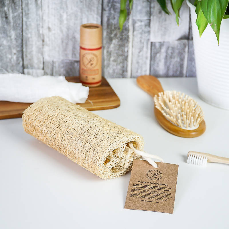 Natural Loofah - Exfoliating Body Sponge