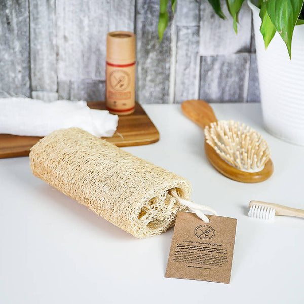Natural Loofah - Exfoliating Body Sponge