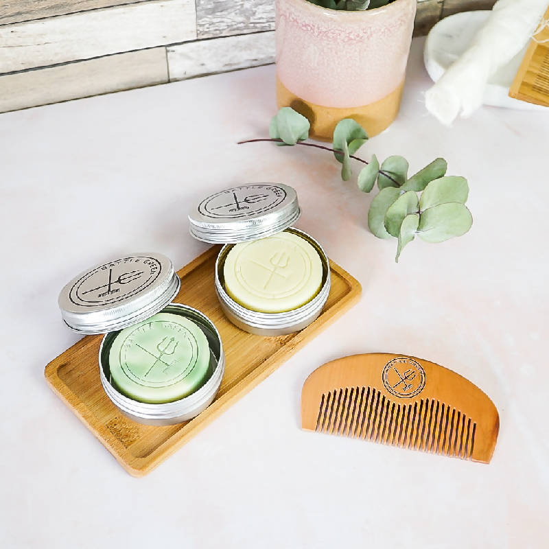 Plastic Free Shampoo & Conditioner Bar Set