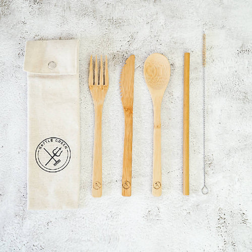 Reusable Wooden Cutlery Sets