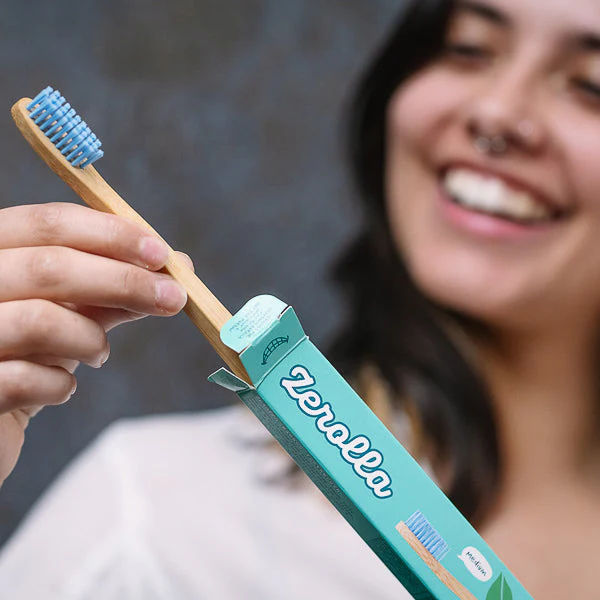 Eco Biobased Bamboo Toothbrush - Medium
