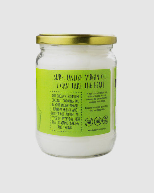 Organic Coconut Cooking Oil ~ 500ml