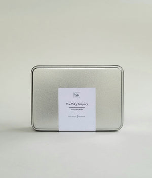 Natural Handmade Guest Soap Set In A Tin