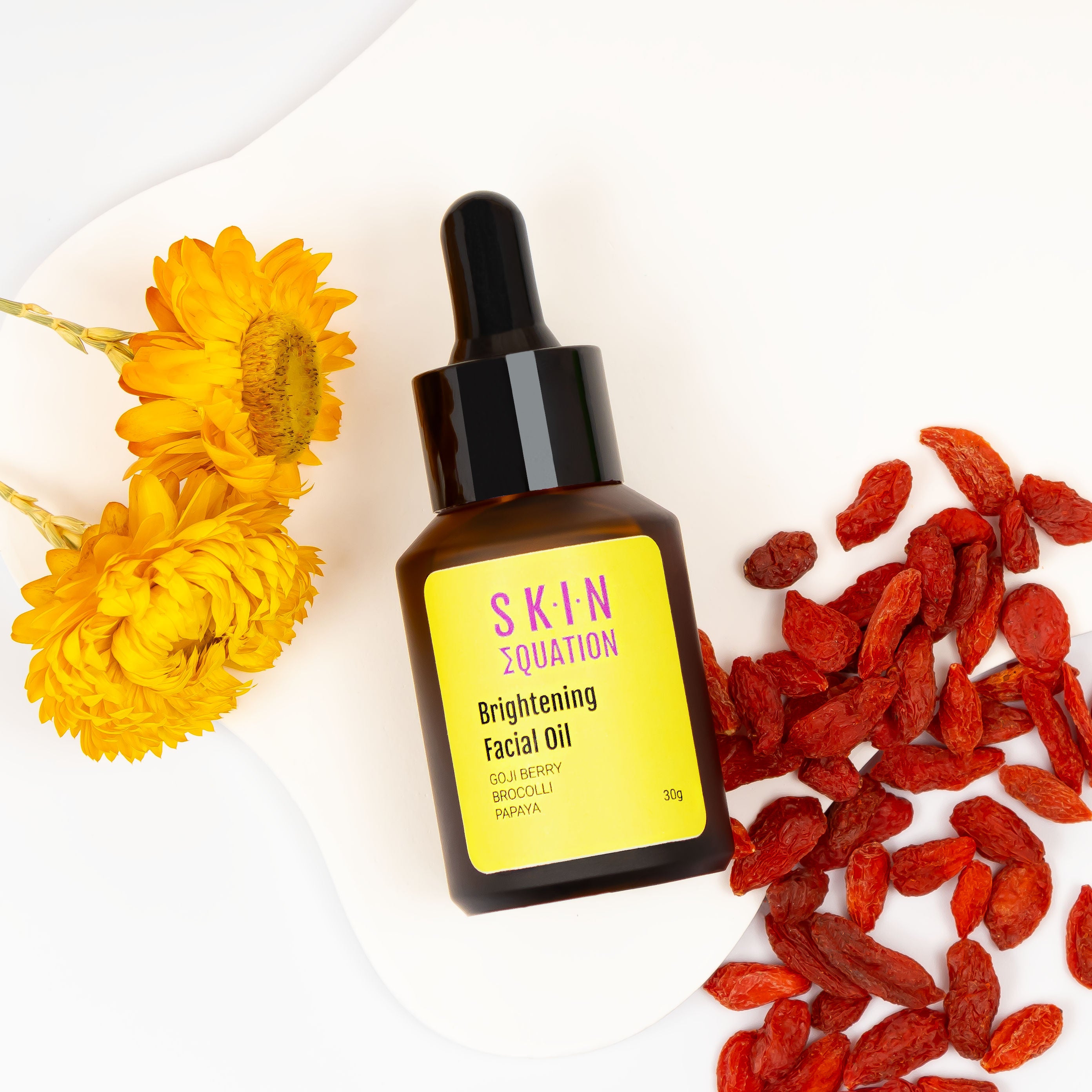 Brightening Facial Oil ~ Coffee, Goji Berry & Vitamin E