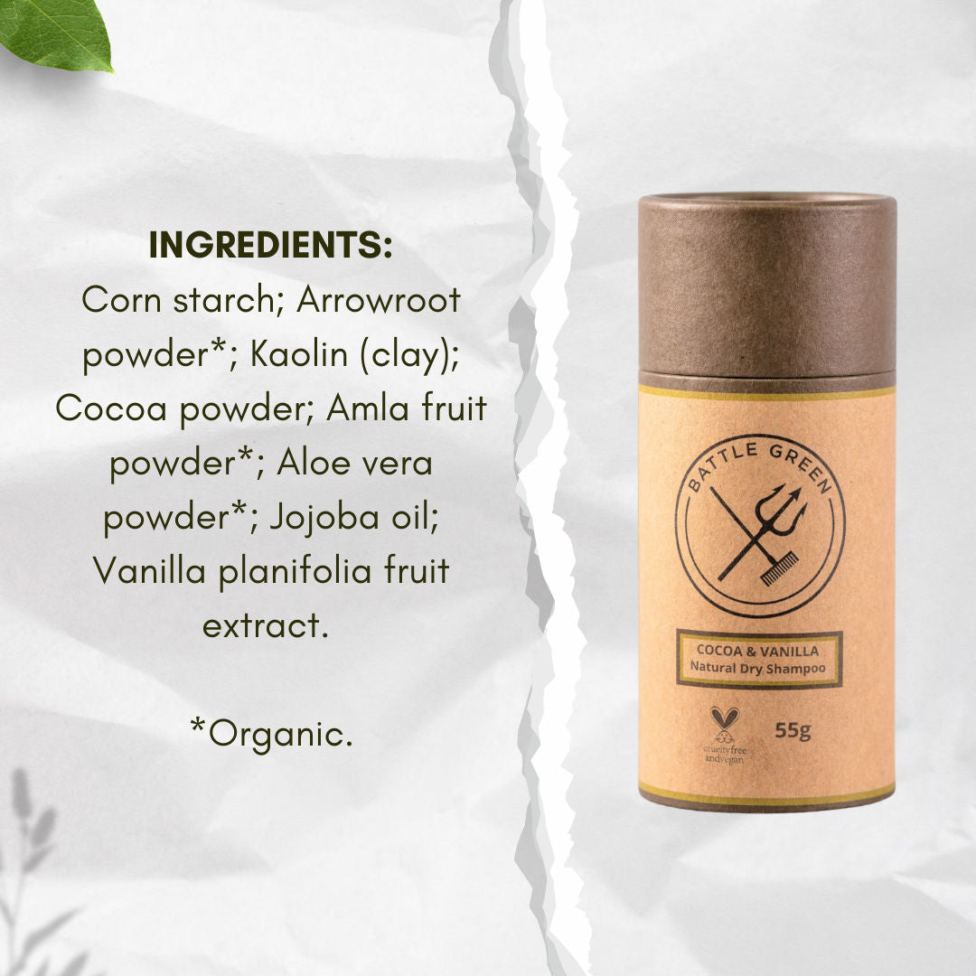 Natural Dry Shampoo Powder - 55g