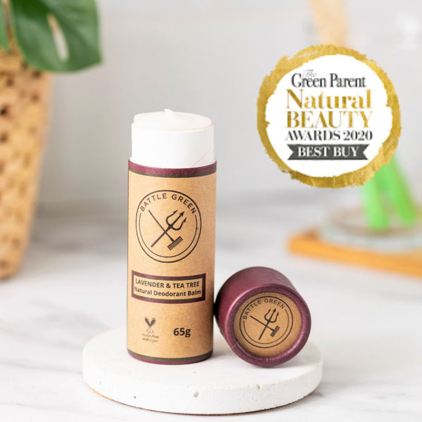 Natural Vegan Deodorant - 65g Paper Tube