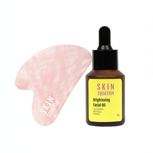 Face Contouring Rose Quartz Gua Sha