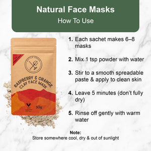 Natural Clay Face Mask - 50g