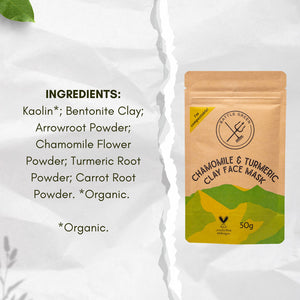 Natural Clay Face Mask - 50g