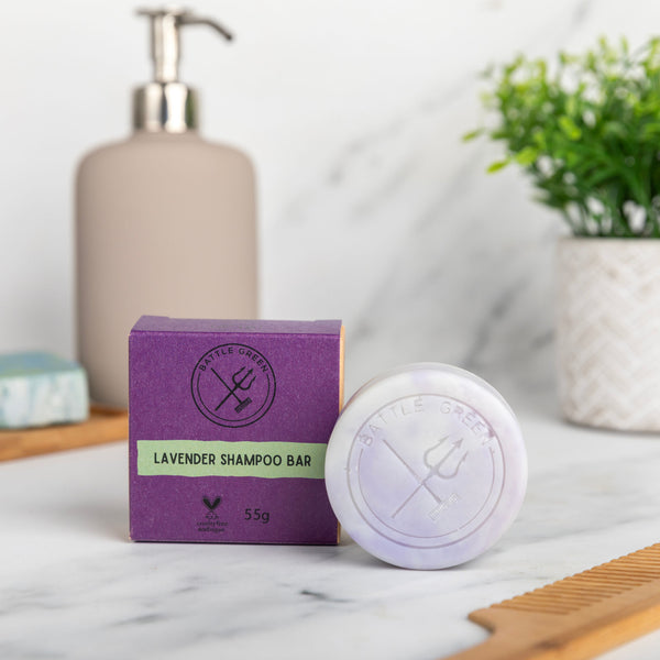 Natural Vegan Shampoo Bar - 55g