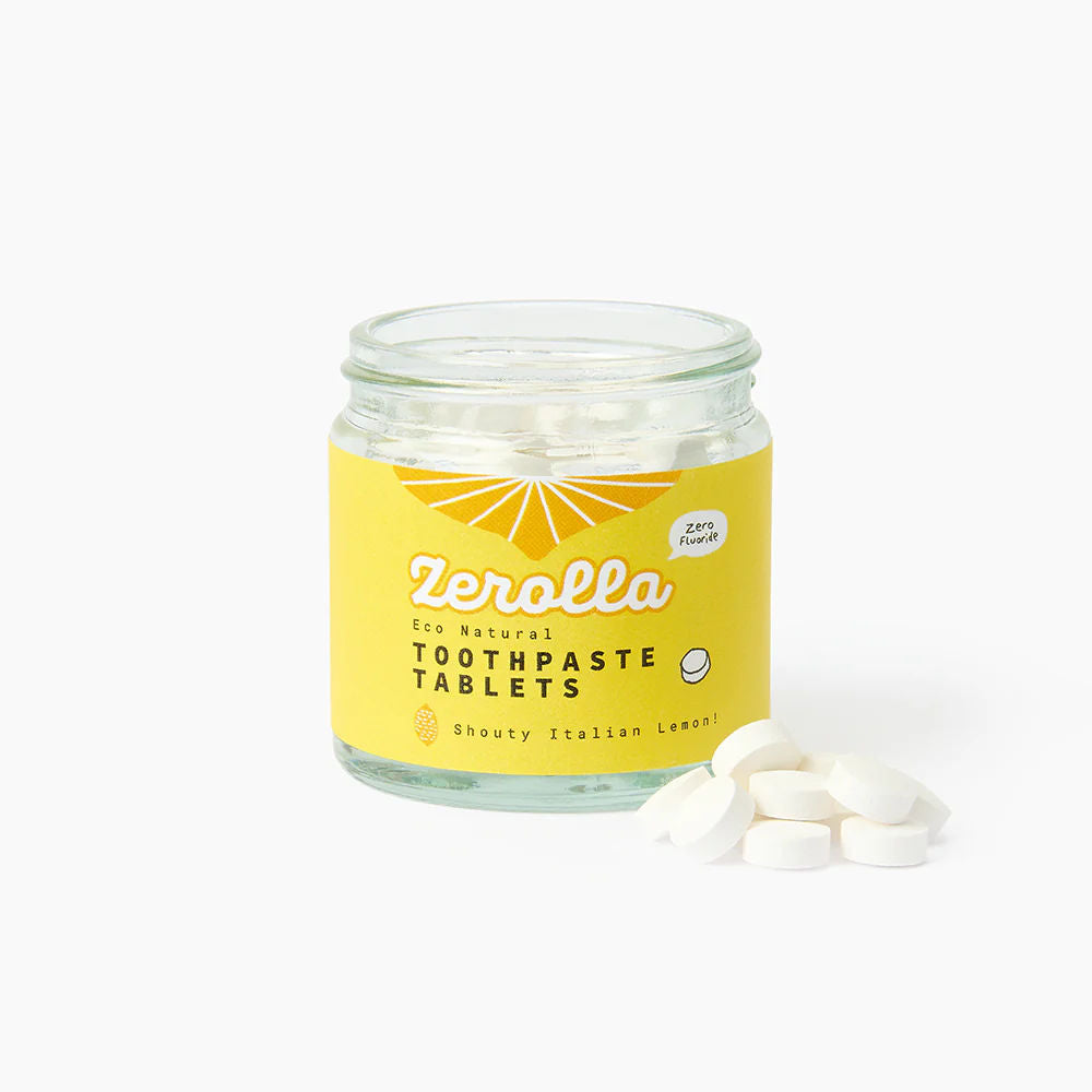 Eco Natural Toothpaste Tablets 100 tabs - Italian Lemon