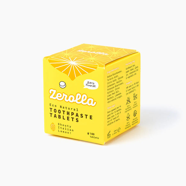 Eco Natural Toothpaste Tablets - Italian Fresh Lemon