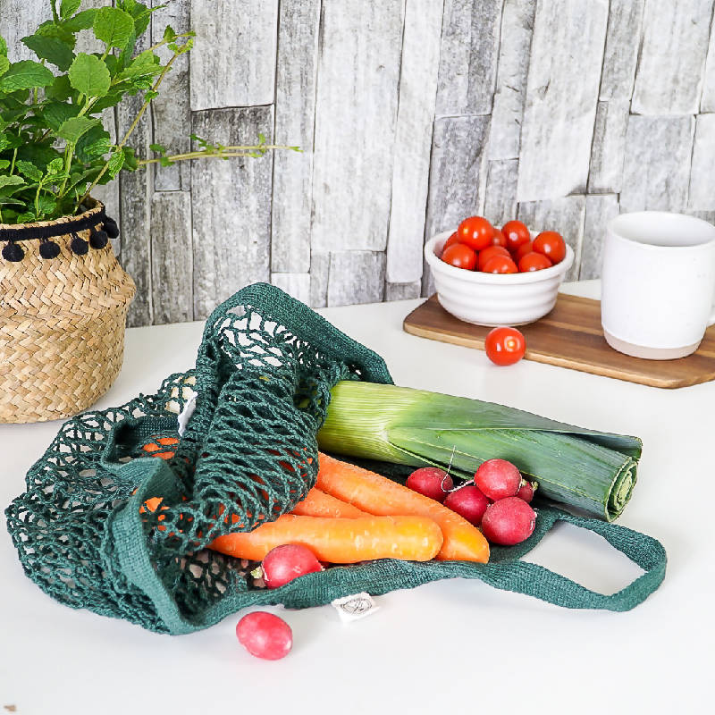 Organic Cotton String Shopping Bag