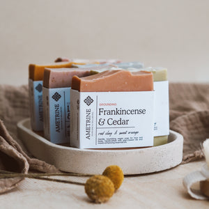 Grounding Frankincense & Cedar Soap