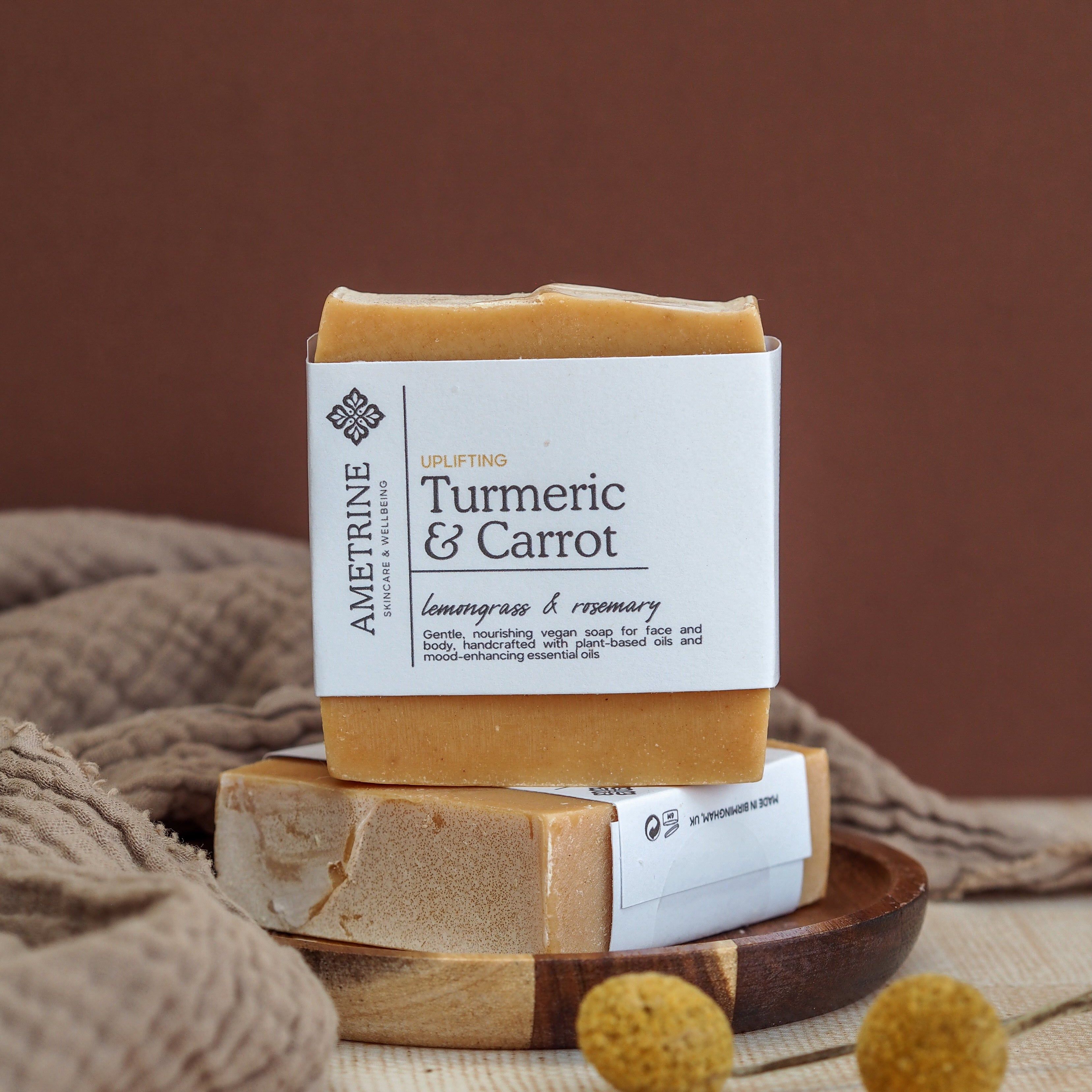 Uplifting Turmeric & Carrot Soap