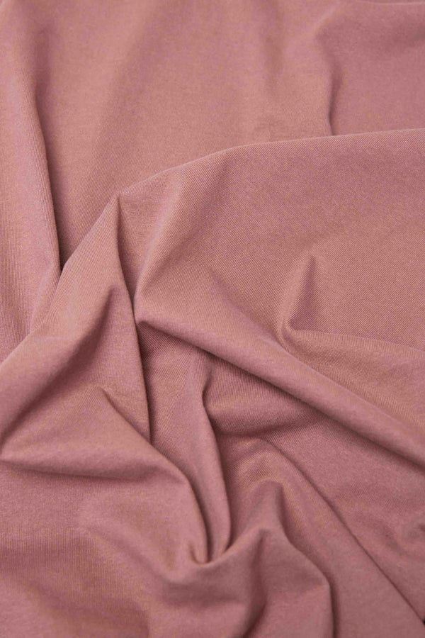 Organic Cotton Heavy T-Shirt - Rose Brown