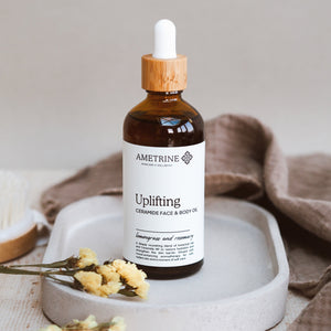 Uplifting Face & Body Oil - Lemongrass & Sandalwood