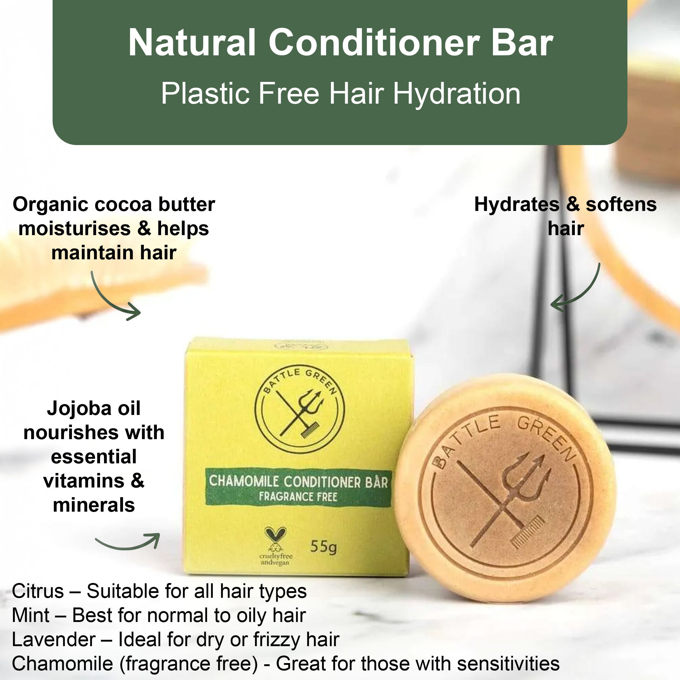 Vegan Conditioner Bars - 55g