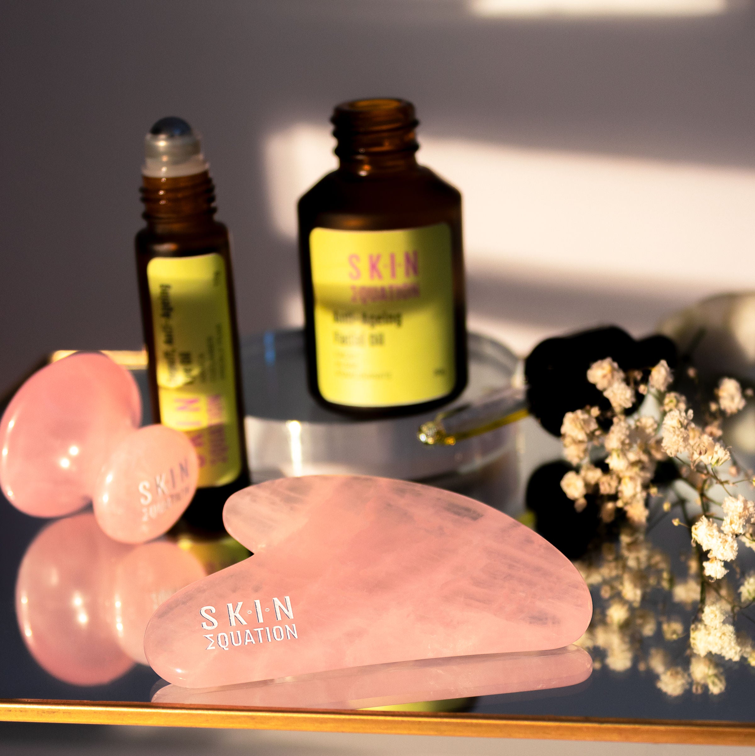 Depuff Duo - Eye Oil & Gua Sha