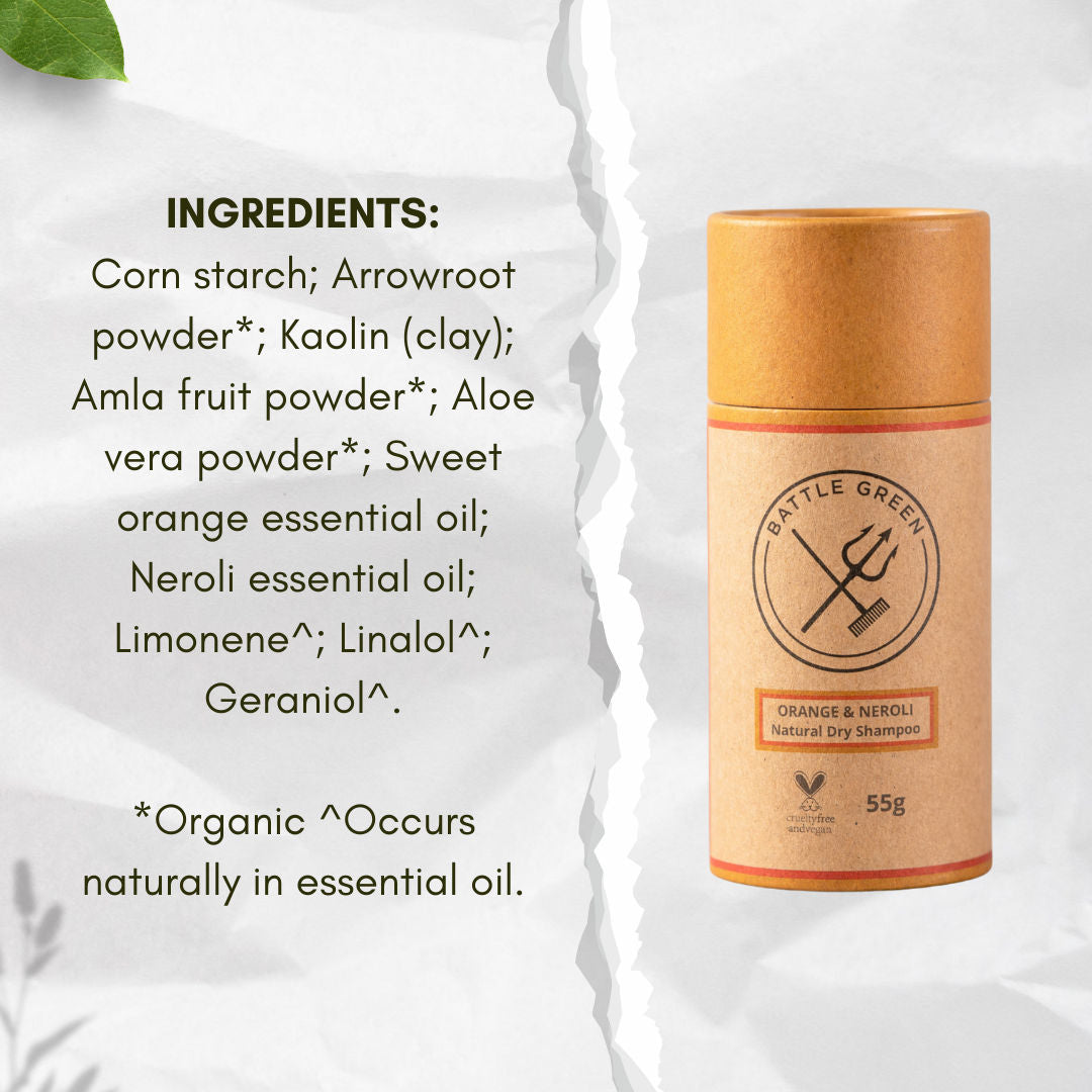 Natural Dry Shampoo Powder - 55g