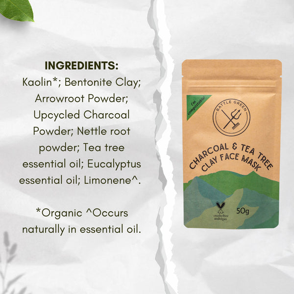 Natural Clay Face Mask - 50g
