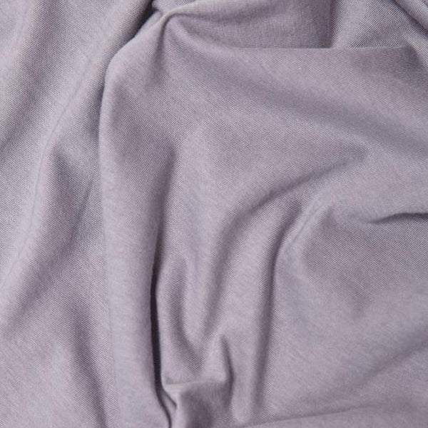 Organic Cotton Cropped Tank Top - Slate Grey