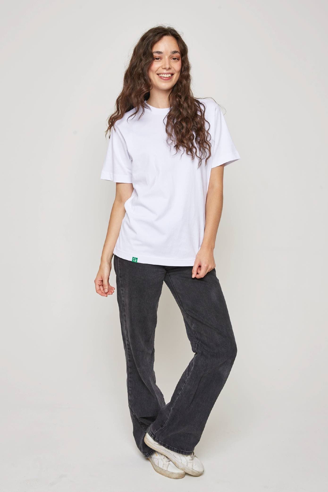 ORGANIC COTTON HEAVY T-SHIRT - WHITE