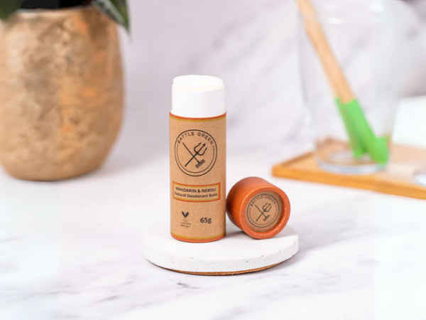Natural Vegan Deodorant - 65g Paper Tube