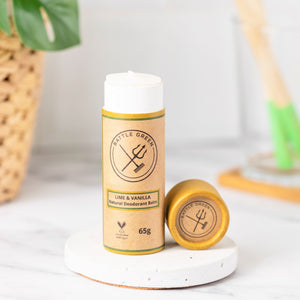Natural Vegan Deodorant - 65g Paper Tube