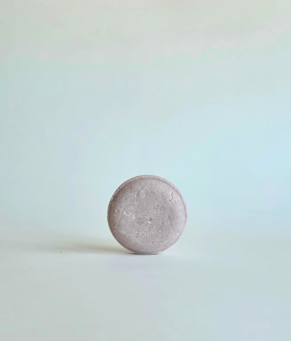 Vegan Solid Shampoo with Argan Oil, Purple Clay, and Lavender