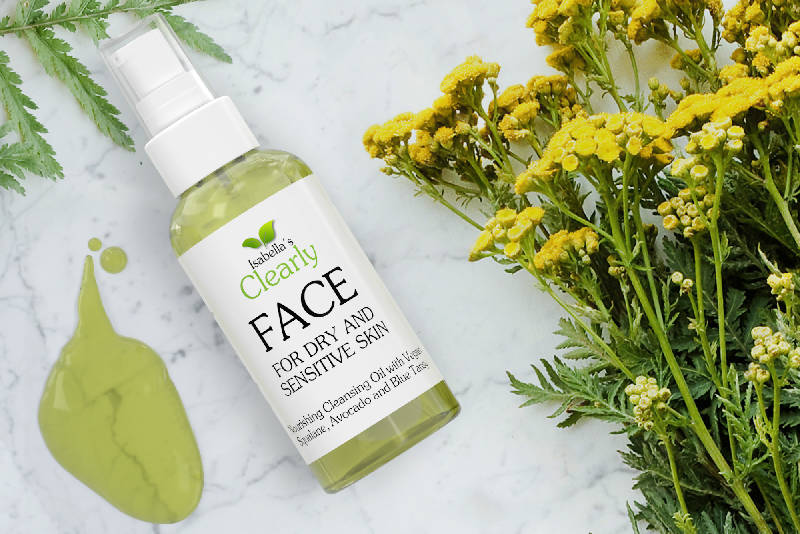 Clearly FACE, Facial Oil Cleanser and Makeup Remover for Dry Skin