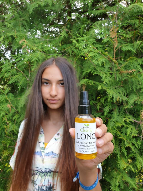 Clearly LONG, Leave In Hair Strengthening Oil Treatment