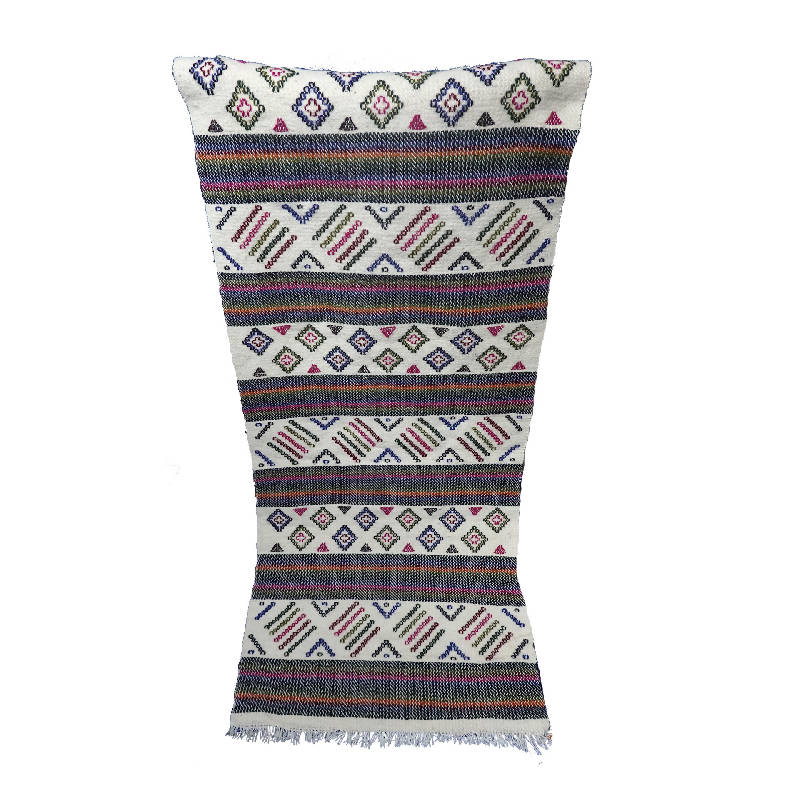 Milky Woven Runner Rug