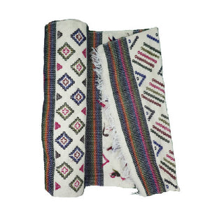 Milky Woven Runner Rug