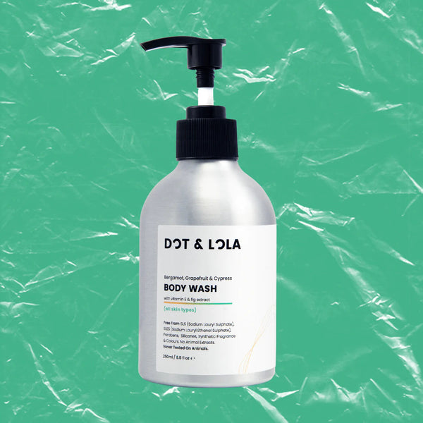 Natural Body Wash ~ Organic Bergamot and Grapefruit