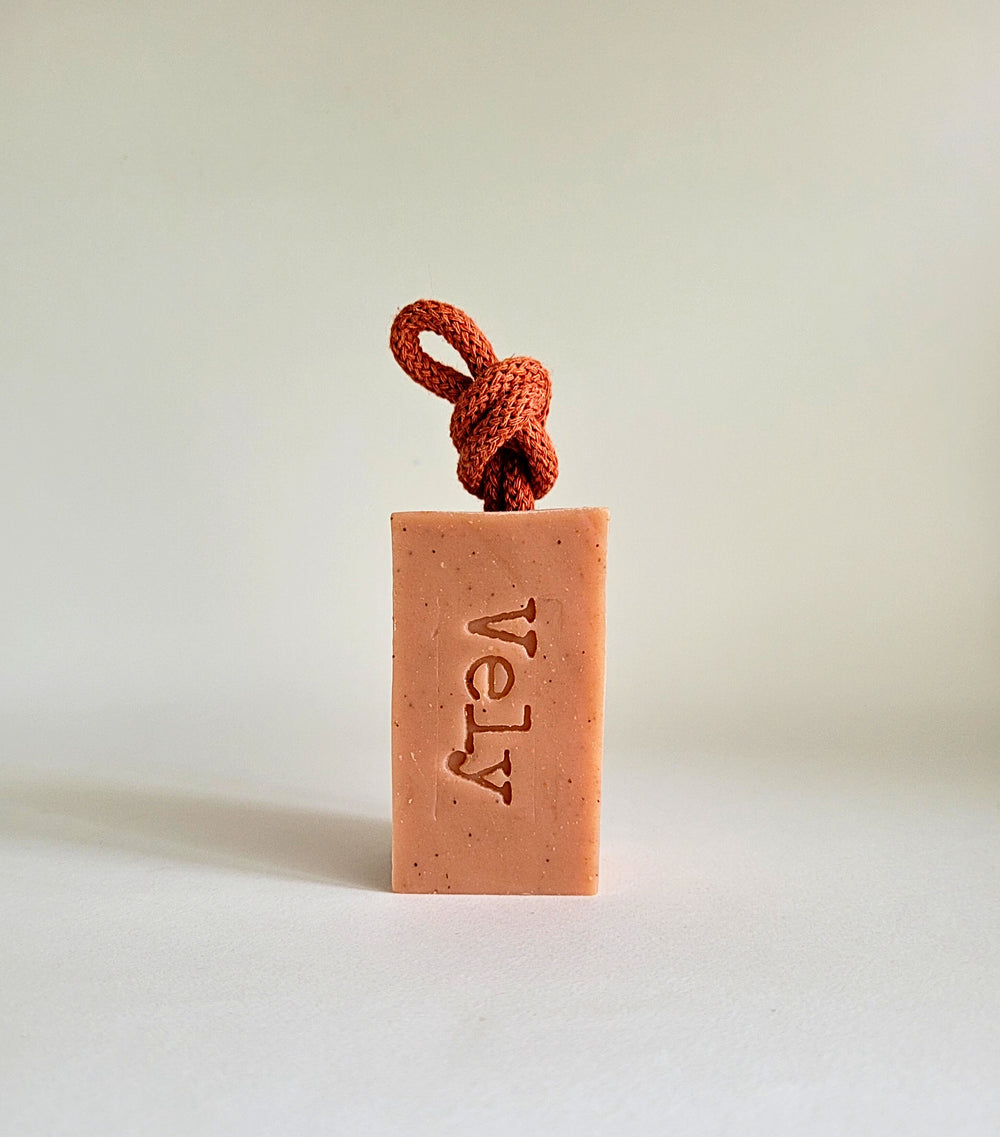 Natural Vegan Soap With Pink French Clay "Amelie"