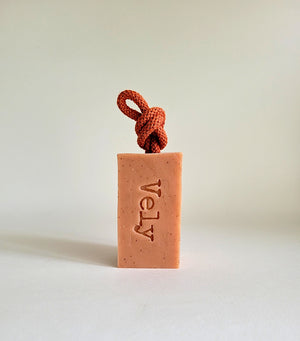 Natural Vegan Soap With Pink French Clay "Amelie"