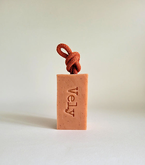 Natural Vegan Soap With Pink French Clay "Amelie"