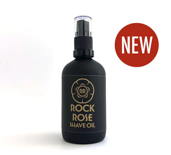 Shave Oil with Rock Rose, Frankincense and Chamomile