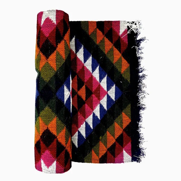 The Nim ~ Geometric Handwoven Runner Rug