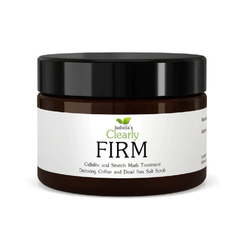Clearly FIRM, Coffee and Sea Salt Body Scrub Cellulite Treatment