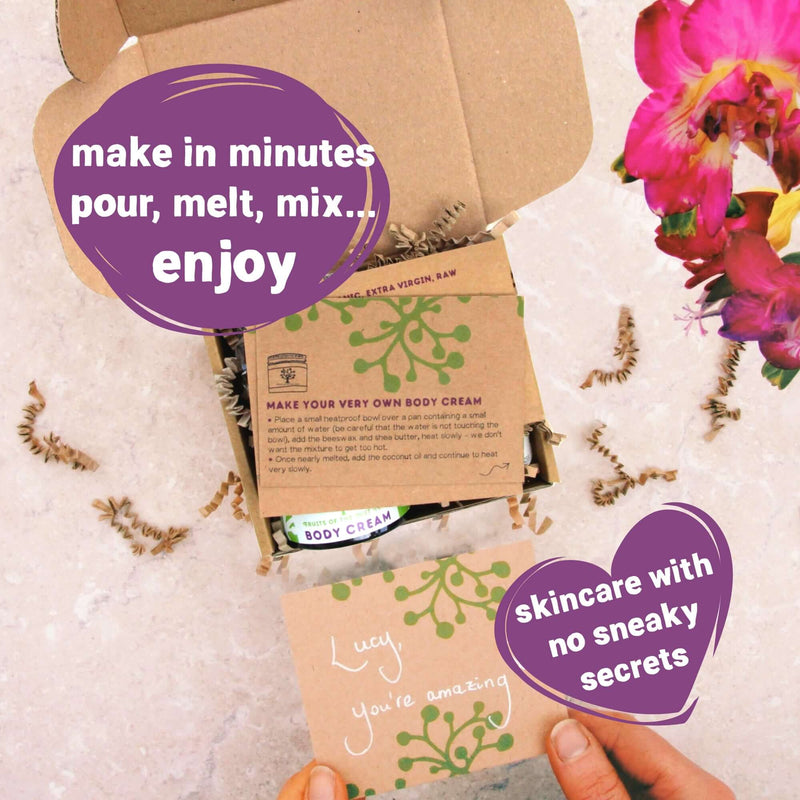 Make Your Own Body Cream Self Care Organic Gift