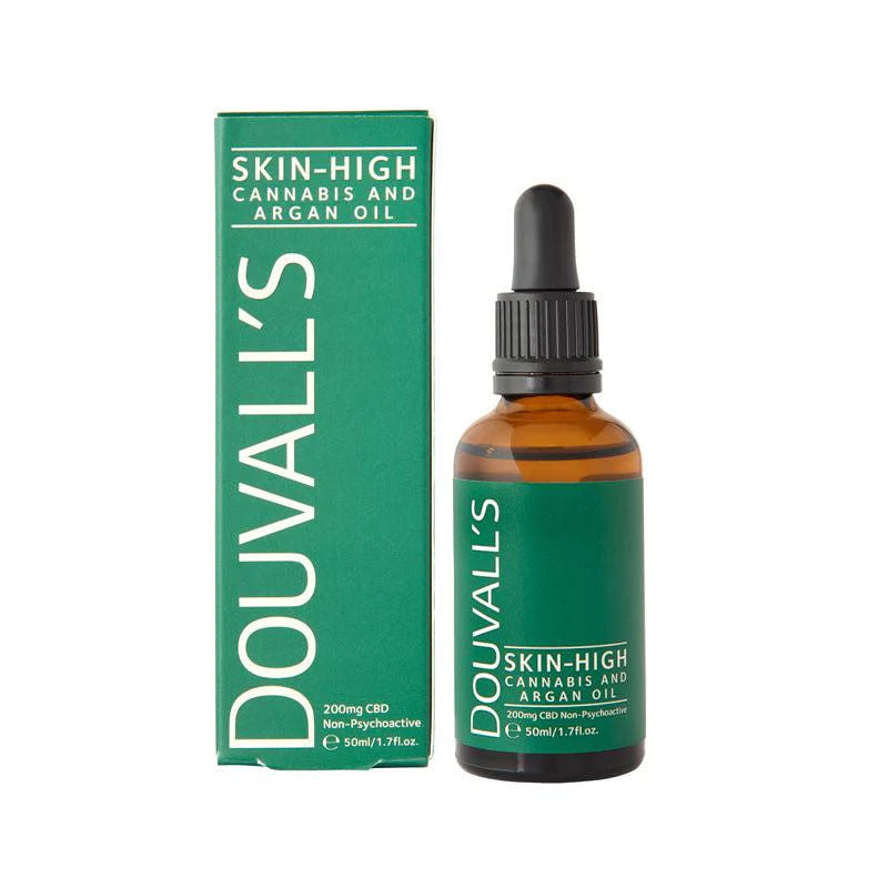 Skin-High Argan and 200mg CBD Moisturiser 50ml