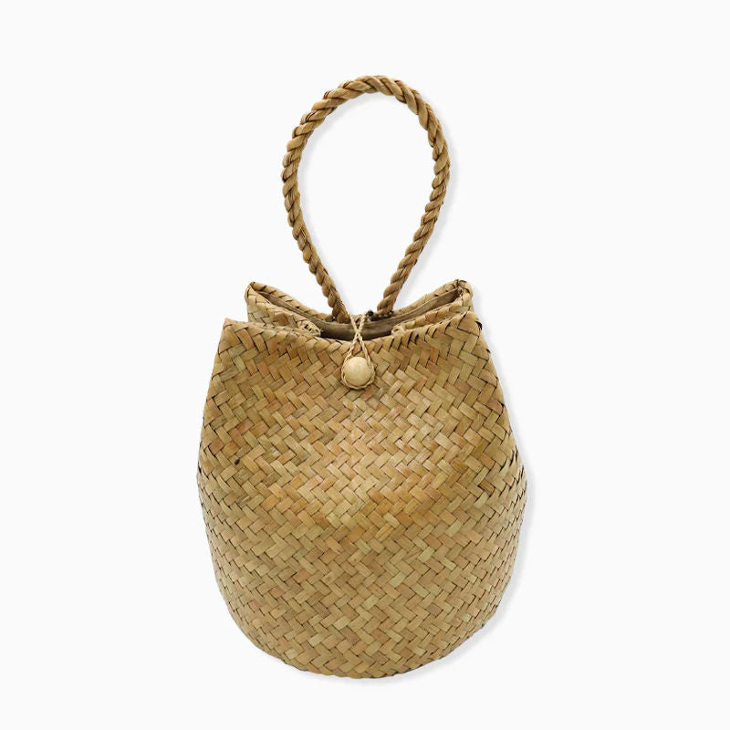 The Bua - Dumpling Straw Bag
