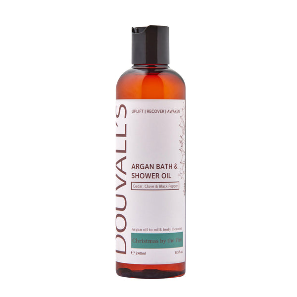 Argan Bath and Shower Oil ~ Christmas by the fire